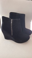 40-es fekete Graceland női csizma, cipő