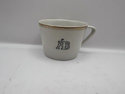 Hollóházi Állami Biztositós porcelán csésze,6 cm-es. 4978