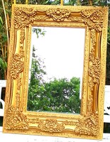 Gilded antique mirror in beautiful condition!