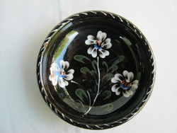 Glazed ceramic decorative plate wall bowl