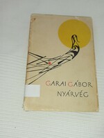 Gábor Garai - summer's end - fiction book publisher, 1965