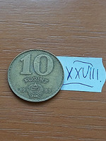 Hungarian People's Republic 10 forints 1983 aluminium-bronze xxviii
