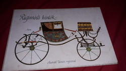 1982. Magda Sulyok - Tamás Mandel: old-fashioned carriages picture book according to the pictures móra 2.
