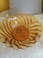 Beautiful amber bowl 26cm
