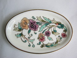 Zsolnay porcelain hand painted bowl