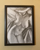 Nude drawing - 23x32 cm