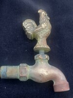 Vintage midcentury rooster tap / wine barrel tap