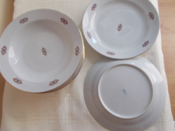 Retró Zsolnay tányérok 6 db mélyLEÁRAZTAM
