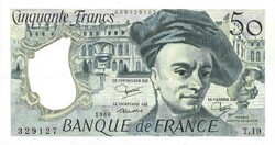 50 French francs 1980 France is beautiful