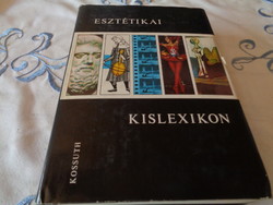 Esztétikai Kislexikon  1972.