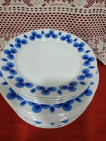 Piri mintás (kék varia) alföldi porcelán tányérok
