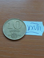 Hungarian People's Republic 10 forints 1985 aluminium-bronze xxviii