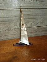 Flawless retro balaton ship model