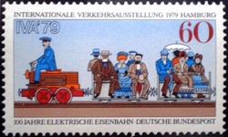 N1014 / Germany 1979 international transport exhibition stamp postal clerk