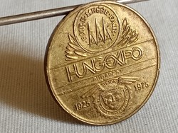 Emlékérme érme HUNGEXPO 1975 Őszi Budapesti Nemzetközi Vásár Cu zseton
