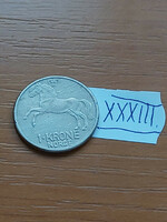 Norway 1 kroner 1965 olive v, horse, copper-nickel xxxiii