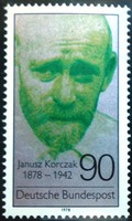 N973 / Germany 1978 janisz korczak writing stamp postal clerk
