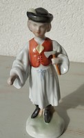 Peasant boy with ax - Herend porcelain
