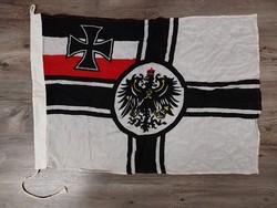 Német Birodalmi tengerészeti zászló WW1 Reprodukció