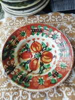 Old folk earthenware plate from Transylvania 11.Collection