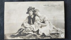 Fedák sari diva prima donna Medgyaszay Vilma 1905 photo sheet János vítez corn Jancsi strelisky photo
