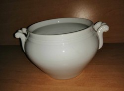 Antik porcelán levesestál (6p)