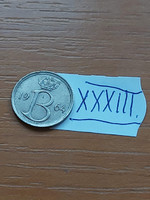 Belgium belgique 25 centimes 1964 xxxiii