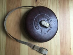 Old, approx. 50s, tricle, People's Republic of China sports measuring tape, 20m