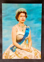 Cca.1954 II. Erzsébet brit királynő +14 nemzetközösségi állam anglikán egyház feje KORABELI FOTÓLAP