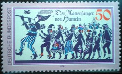 N972 / Germany 1978 fairy tales stamp postal clean
