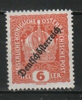 Ausztria 1889 Mi 230 gumi nélküli      1,00 Euró