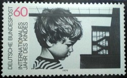N1001 / Germany 1979 agnes miegel stamp postal clerk