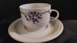 Forget-me-not bella tea cup with bottom