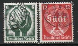 Deutsches Reich 0130   Mi 544-545     1,50 Euró
