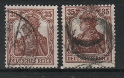 Deutsches Reich 0478 Mi  103 a,b       25,00 Euró