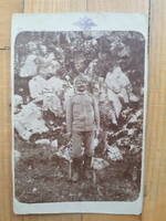 I. vh. katona fotó 1916 K.u.K. Korps-Artilleriekommando  Nr. 7 pecséttel