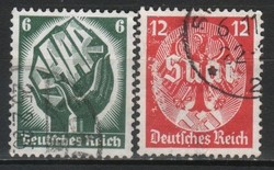 Deutsches Reich 0211  Mi 544-545       1,50 Euró