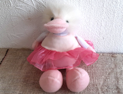 Retro - ballerina duck - plush figure 28 cm