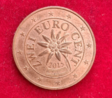 2015. Austria 2 euro cent (2002)