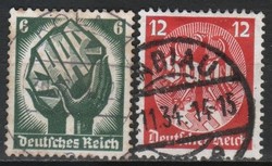 Deutsches Reich 0212  Mi 544-545       1,50 Euró