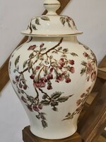 Zsolnay fedeles váza, urnaváza, 37 cm!