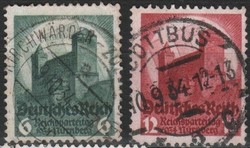 Deutsches Reich 0214  Mi 546-547      1,50 Euró