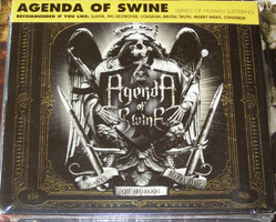 Agenda Of Swine - Waves Of Human Suffering Digipack CD 2008