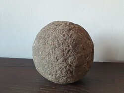 Nice large antique stone cannon ball