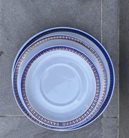 Alföldi kék arany utasellatós mintájú tányérok egyben