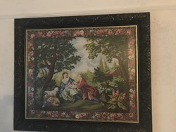 Wonderful goblein in a wonderful frame large 120 * 102 cm