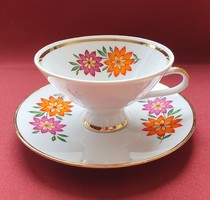 Winterling marktleuthen Bavarian German porcelain coffee tea set cup saucer with flower pattern