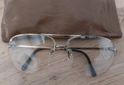 Vintage dioptriás Aviator szemüveg GEP 18 K