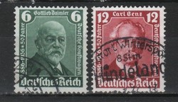 Deutsches Reich 0679 Mi 604-605      2,50 Euró