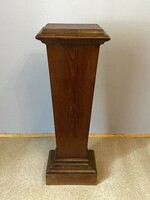 Elegant widening large wooden pedestal statue holder stand 104 cm